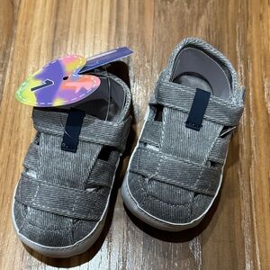 Stylish Gray Kids Shoes Infant Baby 0-3